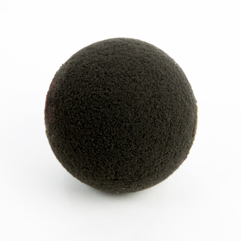 Sound tennis ball in black